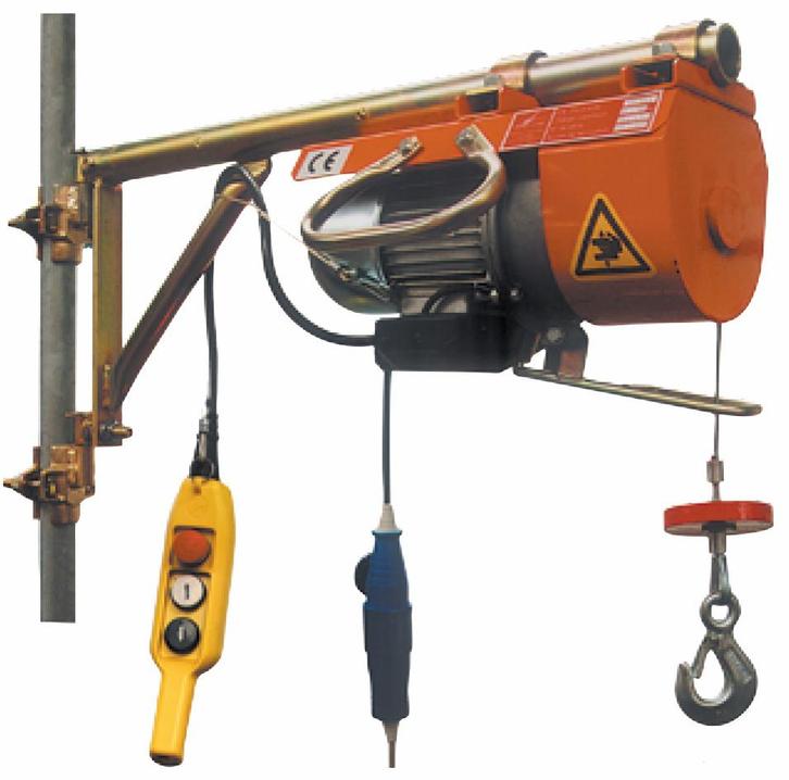 Treuil électrique Mont-Vit DM 200/F Super Pro – 200 kg, Bricolage & Construction, Treuils et Palans, Comme neuf, Électrique, Enlèvement