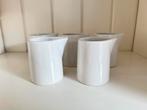 Lot van 5 witte melkkannetjes, Ophalen of Verzenden, Zo goed als nieuw