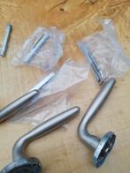 Deurkrukken, Ophalen, Gebruikt, Inox, Klink of Kruk