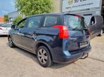 Peugeot 5008 1.6i 2012 met 160.000km/ 7 plaatsen, Auto's, Zwart, 4 cilinders, Blauw, 7 zetels