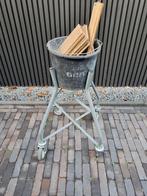 Emmerhouder Matador kuiphouder zwenkwielen, Doe-het-zelf en Bouw, Betonmolens, Ophalen, Zo goed als nieuw