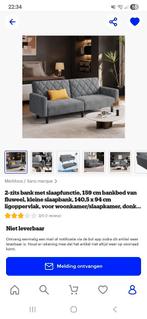 2 persoons slaapbank, Ophalen, Zo goed als nieuw