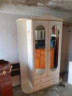 Armoire en bois massif, Comme neuf, Witte kleur, 25 à 50 cm, 50 à 100 cm