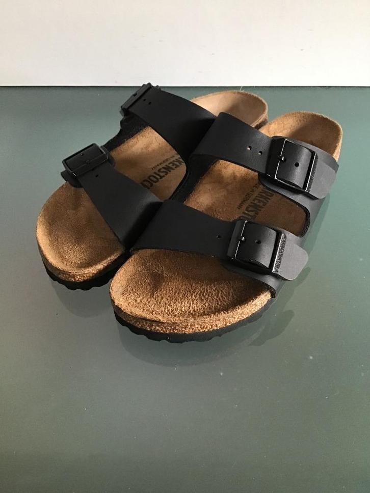 Gratis Verzenden | Birkenstock Nieuwe zwarte slippers 36, Kleding | Dames, Schoenen, Nieuw, Slippers, Zwart, Verzenden