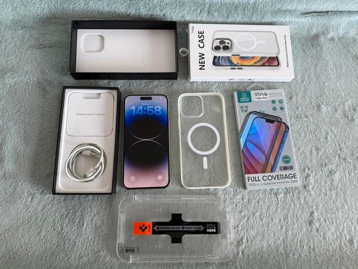 iphone 14 Pro Max 128 gb Perfecte Staat, Telecommunicatie, Mobiele telefoons | Apple iPhone, Zo goed als nieuw, 128 GB, Zonder abonnement