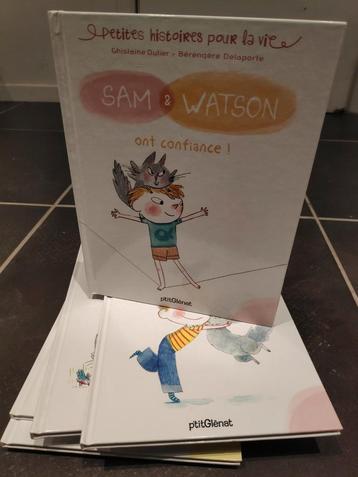 Lot 7 tomes de "Sam & Watson", Comme neuf