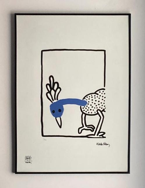 Keith Haring : lithographie grand format. État neuf, Antiquités & Art, Art | Lithographies & Sérigraphies