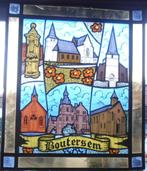 Glas in lood raam- Boutersem, Ophalen of Verzenden