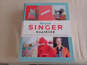 het grote singer naaiboek in nieuwstaat hard cover, Ophalen of Verzenden, Zo goed als nieuw, Borduren en Naaien