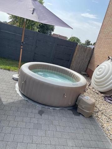 Jacuzzi intex purespa (6personne), Enlèvement, Comme neuf, Tapis de sol, Gonflable