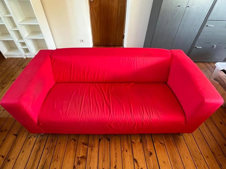 Tweepersoons zetel (ideaal voor kotstudent), Huis en Inrichting, Zetels | Zetels, Zo goed als nieuw, Rechte bank, Tweepersoons