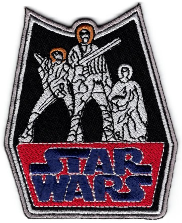 Star Wars stoffen opstrijk patch embleem #1, Verzamelen, Kleding en Patronen, Nieuw, Overige typen, Verzenden