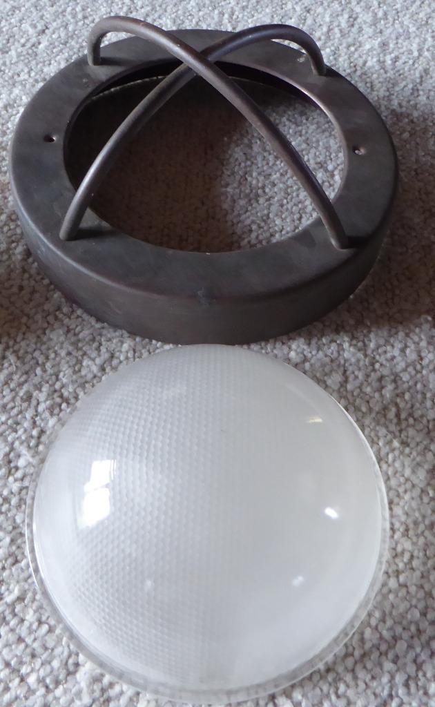 Bol glas voor plafonnier, Huis en Inrichting, Lampen | Plafondlampen, Gebruikt, Glas, Ophalen of Verzenden