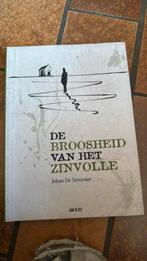 Johan de Tavernier - De broosheid van het zinvolle, Boeken, Godsdienst en Theologie, Ophalen of Verzenden, Johan de Tavernier