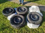 Jeu de 4 roues (jantes et pneus), Auto-onderdelen, Banden en Velgen, Ophalen, Gebruikt, 16 inch, Band(en)