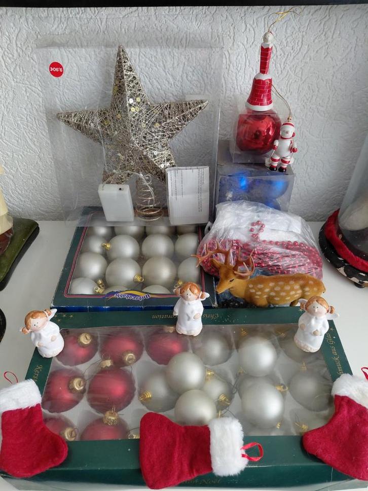 Lot kerstgerief, Diversen, Kerst, Ophalen of Verzenden