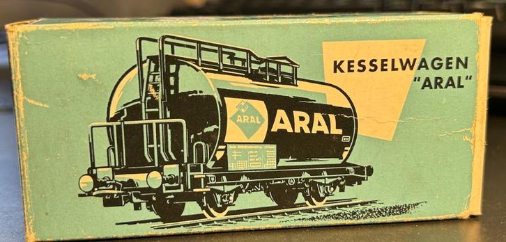 3054. „Aral” H0 Märklin tankwagen., Hobby en Vrije tijd, Modeltreinen | H0, Gebruikt, Wagon, Märklin, Ophalen of Verzenden