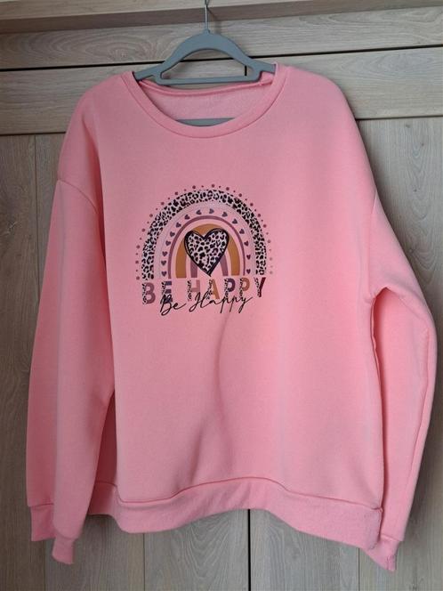 Trui / sweater zalmroze maat XL/44, Kleding | Dames, Truien en Vesten, Nieuw, Maat 42/44 (L), Roze, Ophalen of Verzenden