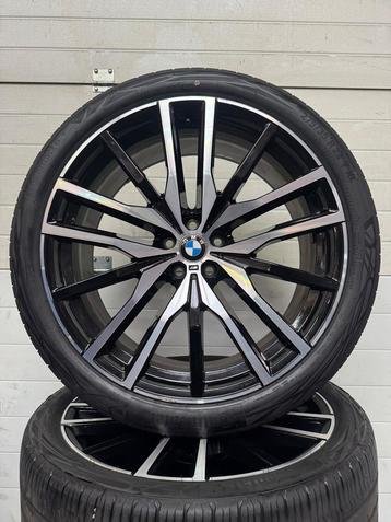 DEMO 22’’ BMW X5 X6 G05 G06 VELGEN ZOMERBANDEN ORIG SET TPMS beschikbaar voor biedingen