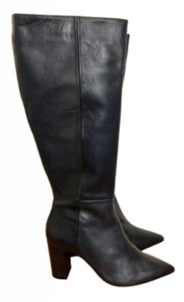 Roberto Botella leder blauwe laarzen - 41 (39/40) - Nieuw, Kleding | Dames, Schoenen, Nieuw, Hoge laarzen, Blauw, Verzenden