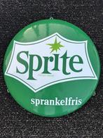 Emaille reclamebord Sprite Button, Ophalen of Verzenden, Gebruikt, Reclamebord
