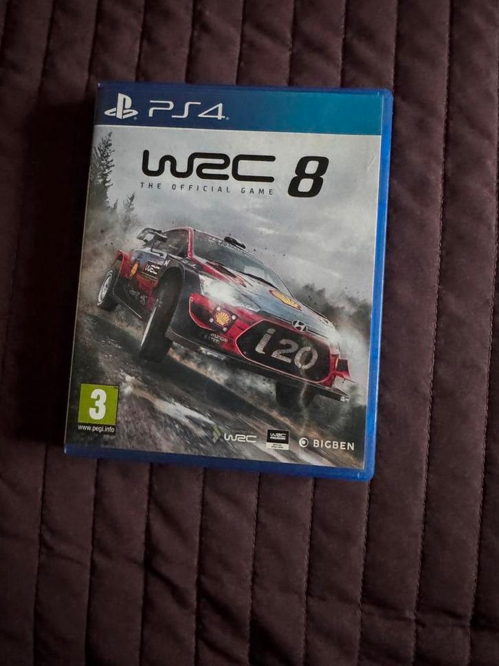 WRC 8 FIA World Rally Championship, Consoles de jeu & Jeux vidéo, Jeux | Sony PlayStation 4, Comme neuf, Course et Pilotage, À partir de 3 ans