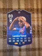 Voetbalkaartje (35cmx23cm) - Lamine Yamal / Barcelona, Ophalen, Zo goed als nieuw, Poster, Plaatje of Sticker