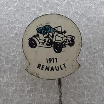 SP0436 Speldje 1911 Renault blauw