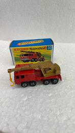 Matchbox Superfast 30 8 Wheel Crane, Hobby en Vrije tijd, Ophalen of Verzenden