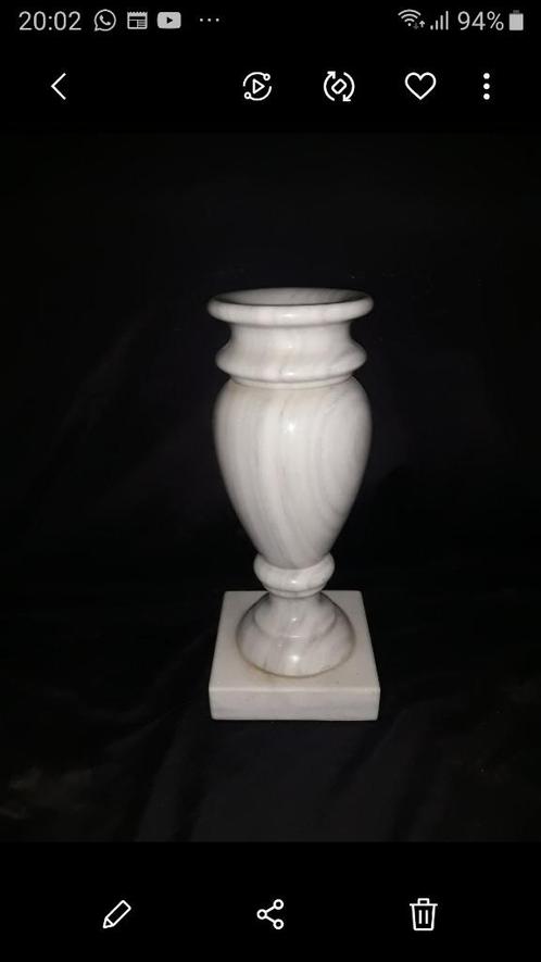 Vase en marbre, Antiquités & Art, Antiquités | Vases, Enlèvement