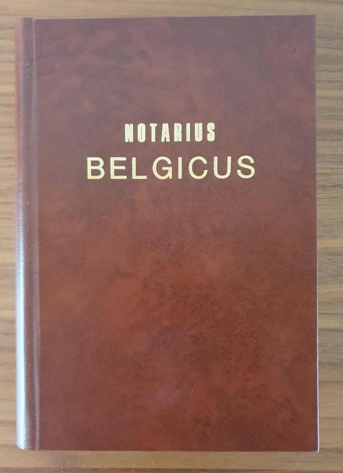 Notarius Belgicus, Boeken, Studieboeken en Cursussen, Ophalen of Verzenden
