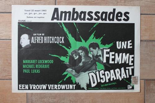 filmaffiche Alfred Hitchcock The Lady Vanishes filmposter, Verzamelen, Posters, Zo goed als nieuw, Film en Tv, A1 t/m A3, Rechthoekig Liggend