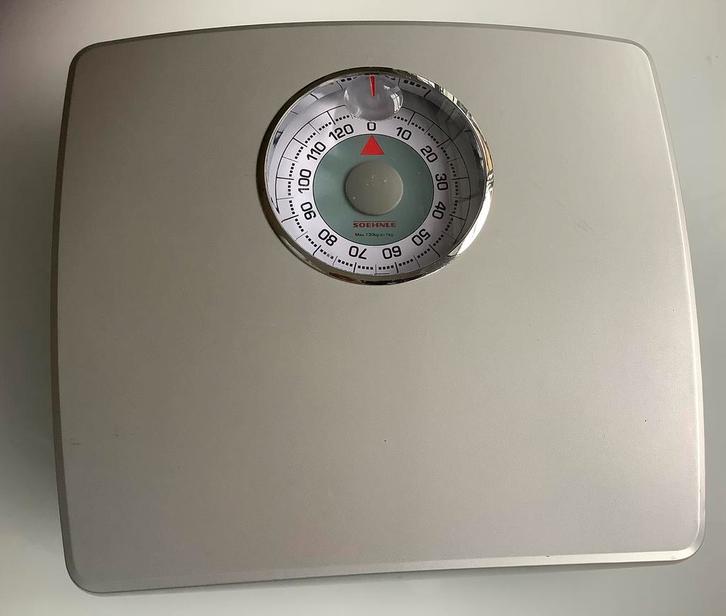 Analoge petsonenweegschaal Soehnle, Elektronische apparatuur, Weegschalen, Gebruikt, Analoog, Personenweegschaal, 100 kg of meer