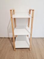 Étagère blanche en bois, Ophalen, Zo goed als nieuw