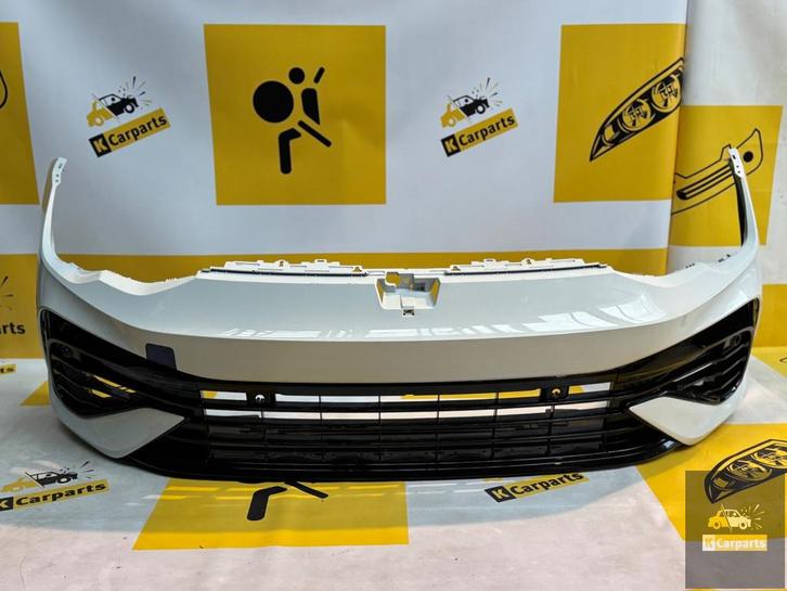 VOLKSWAGEN GOLF 8 R R20 VOORBUMPER PDC 5H0807221E LC9A, Auto-onderdelen, Carrosserie, Bumper, Volkswagen, Voor, Gebruikt