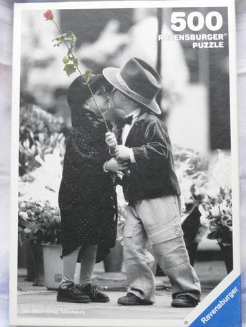 Ravensburger puzzel 500 stuks foto kindjes beschikbaar voor biedingen