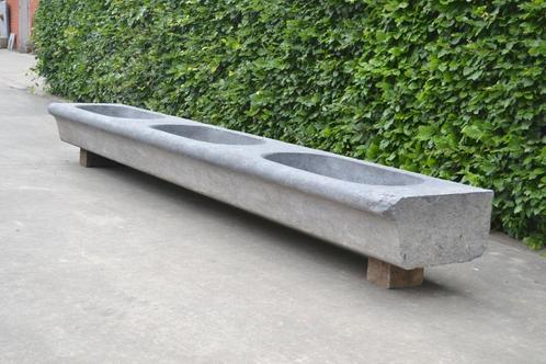antieke indrukwekkende arduinen paardentrog, Tuin en Terras, Bloembakken en Plantenbakken, Gebruikt, Steen, Binnen, Tuin, Ophalen
