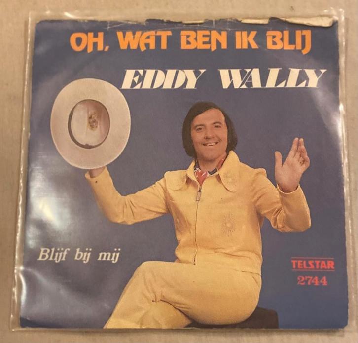 Eddy Wally Oh, wat ben ik blij, Cd's en Dvd's, Vinyl | Nederlandstalig, Zo goed als nieuw, Ophalen of Verzenden