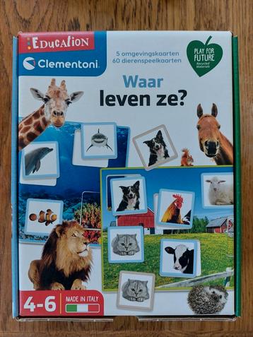 Clementoni education dieren memo beschikbaar voor biedingen