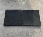 Rubberen tegels 50x50x5 speeltoestel stal ed ruim 20m2, Tuin en Terras, Ophalen, Gebruikt, Overige typen, Rubber