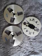 AKAI metal 18 cm lege spoelen/3 stuks/, Ophalen, Bandrecorder