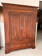 Massief eiken kast - Topstaat!, Antiek en Kunst, Ophalen