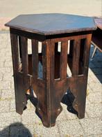 Marokkaanse zeshoekige houten voetstuktafel Moorse stijl, Ophalen