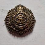 Badge met pet uit de Eerste Wereldoorlog van het Britse lege, Verzamelen, Militaria | Algemeen, Ophalen of Verzenden