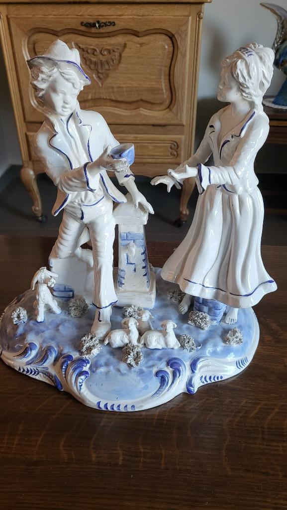 Capodimonte porseleinen beeld, Antiek en Kunst, Antiek | Porselein, Ophalen