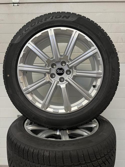 20” AUDI Q7 SQ7 ETRON VELGEN WINTERBANDEN ORIG, Auto-onderdelen, Banden en Velgen, Banden en Velgen, Winterbanden, 20 inch, 285 mm