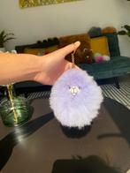 Handgemaakte lichtpaars alpaca sleutelhanger -100% alpacawol, Ophalen of Verzenden, Nieuw