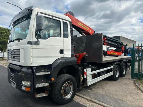 MAN TGA 33.360 6x6 + CRANE PALFINGER PK36002 E 6x + JIB + WI, Auto's, Vrachtwagens, Bedrijf, ABS, MAN, Diesel, Euro 3, Handgeschakeld