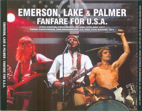 4 CD's EMERSON, LAKE & PALMER - Live US Tour 1977, CD & DVD, CD | Rock, Neuf, dans son emballage, Progressif, Envoi