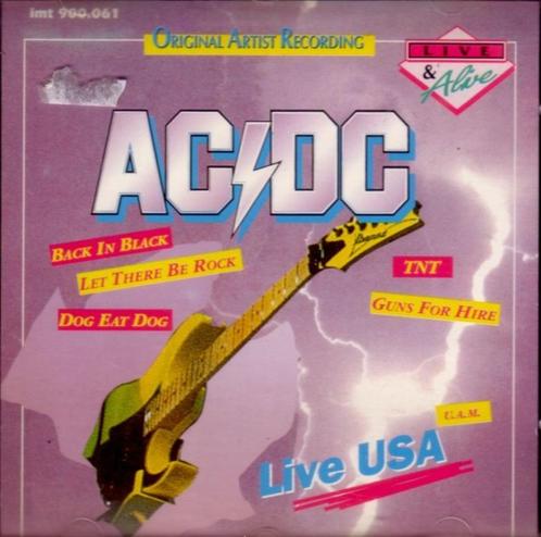 Cd AC/DC - Live USA - Boston 1978 + U.S.A. in 1983, CD & DVD, CD | Hardrock & Metal, Comme neuf, Envoi